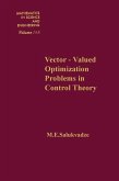 Vector-Valued Optimization Problems in Control Theory (eBook, PDF)