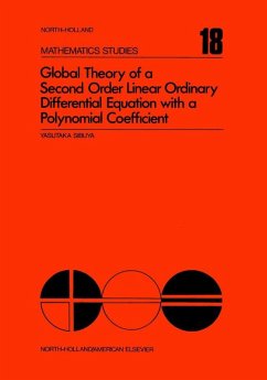 Cover Global Theory of a Second Order Linear Ordinary Differential Equation with a Polynomial Coefficient (eBook, PDF)