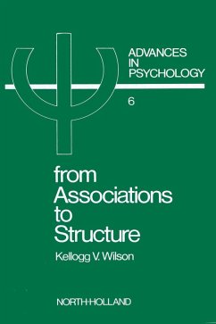 From Associations to Structure (eBook, PDF) - Wilson, K. V.