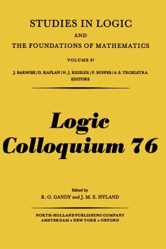 Logic Colloquium 76, Proceedings of a conference (eBook, PDF) - Beklemishev, Lev D.