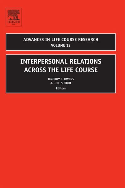 Interpersonal Relations Across the Life Course (eBook, PDF)
