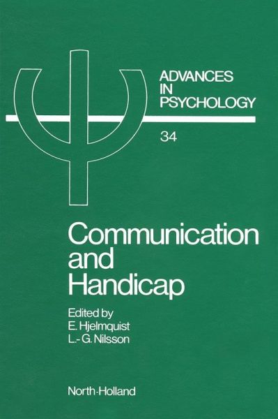 Communication and Handicap (eBook, PDF) Communication and Handicap (eBook, PDF)