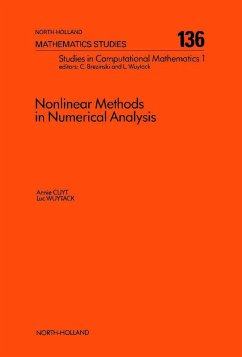 Nonlinear Methods in Numerical Analysis (eBook, PDF) - Cuyt, A.; Wuytack, L.
