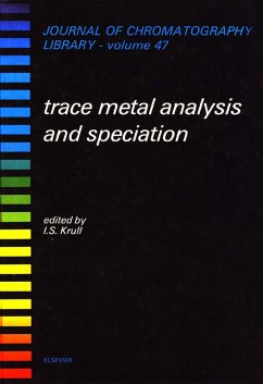 Cover Trace Metal Analysis and Speciation (eBook, PDF)