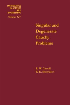 Cover Singular and Degenerate Cauchy Problems (eBook, PDF)