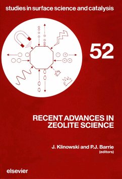 Cover Recent Advances in Zeolite Science (eBook, PDF)