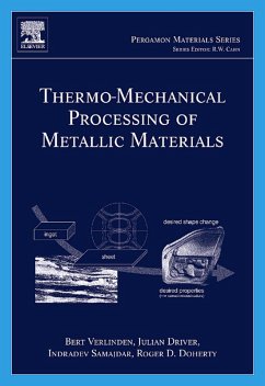 Cover Thermo-Mechanical Processing of Metallic Materials (eBook, PDF)
