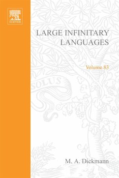 Large Infinitary Languages (eBook, PDF) - Beklemishev, Lev D.