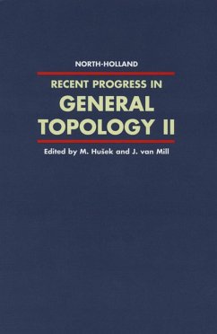 Recent Progress in General Topology II (eBook, ePUB) - Husek, M.; Mill, J. van