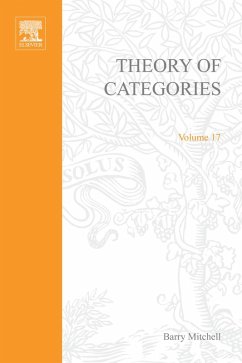 Theory of Categories (eBook, PDF)