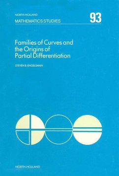 Families of Curves and the Origins of Partial Differentiation (eBook, PDF) - Engelsman, S. B.