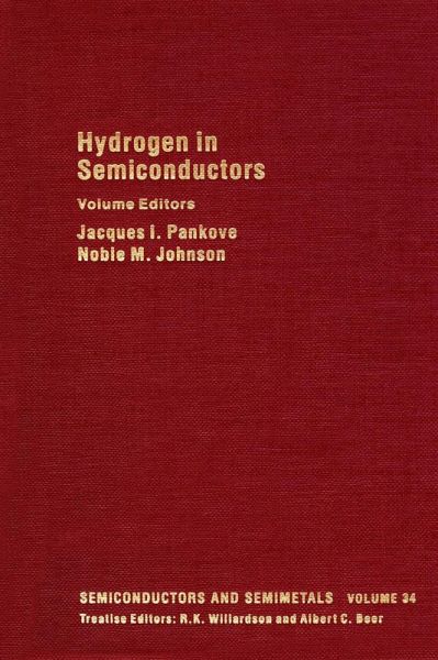 Hydrogen in Semiconductors (eBook, PDF)