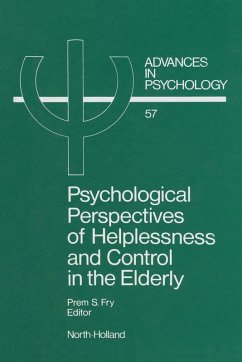 Cover Psychological Perspectives of Helplessness and Control in the Elderly (eBook, PDF)