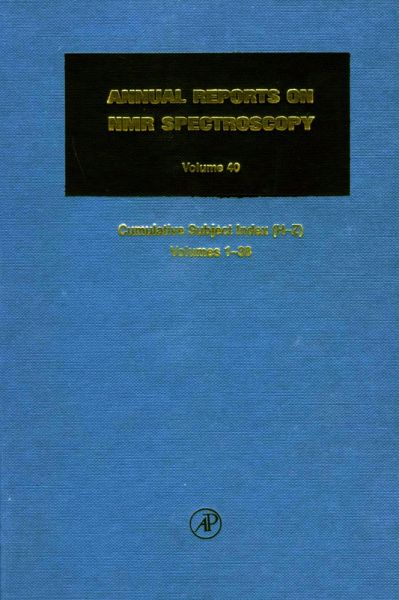 Annual Reports on NMR Spectroscopy (eBook, PDF) Annual Reports on NMR Spectroscopy (eBook, PDF)