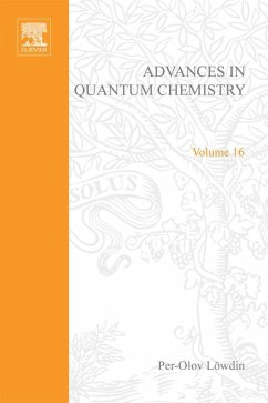 Advances in Quantum Chemistry (eBook, PDF)