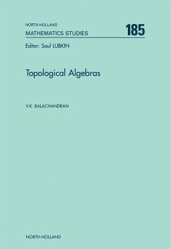 Cover Topological Algebras (eBook, PDF)