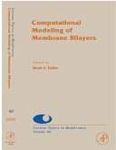 Computational Modeling of Membrane Bilayers (eBook, PDF)