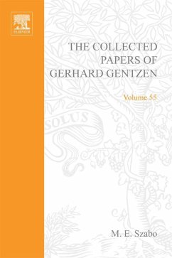 Cover The Collected Papers of Gerhard Gentzen (eBook, PDF)
