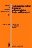 Fourth Czechoslovakian Symposium on Combinatorics, Graphs and Complexity (eBook, PDF)
