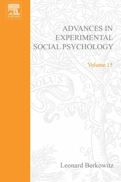 Advances in Experimental Social Psychology (eBook, PDF)