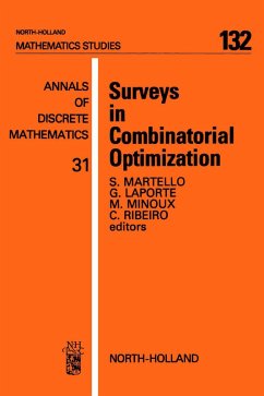 Surveys in Combinatorial Optimization (eBook, PDF)