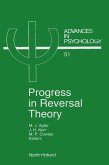 Progress in Reversal Theory (eBook, PDF)