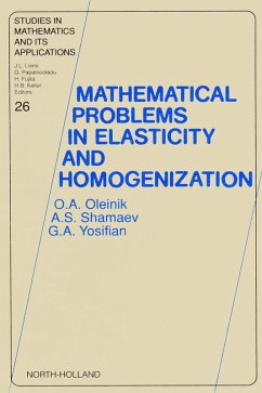 Cover Mathematical Problems in Elasticity and Homogenization (eBook, PDF)