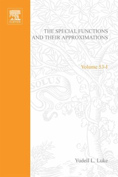 The Special Functions and Their Approximations (eBook, PDF)