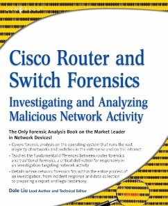 Cisco Router and Switch Forensics (eBook, ePUB) - Liu, Dale