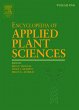 Encyclopedia of Applied Plant Sciences... - Bild 1