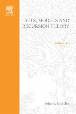 Sets, Models and Recursion Theory (eBook, PDF) - Beklemishev, Lev D.