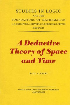 A Deductive Theory of Space and Time (eBook, PDF) - Beklemishev, Lev D.