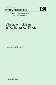 Obstacle Problems in Mathematical Physics (eBook, PDF) - Rodrigues, J. -F.