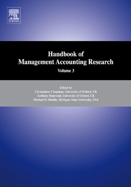 Handbooks of Management Accounting Research 3-Volume Set (eBook, PDF) Handbooks of Management Accounting Research 3-Volume Set (eBook, PDF)