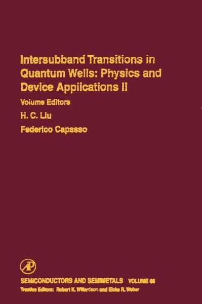 Intersubband Transitions in Quantum Wells: Physics and Device Applications II (eBook, PDF) Intersubband Transitions in Quantum Wells: Physics and Device Applications II (eBook, PDF)