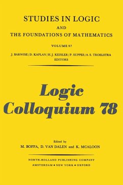 Cover Logic Colloquium '78, Proceedings of the colloquium held in Mons (eBook, PDF)