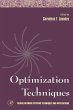 Optimization Techniques (eBook, PDF) - Bild 1