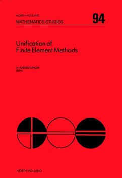 Cover Unification of Finite Element Methods (eBook, PDF)