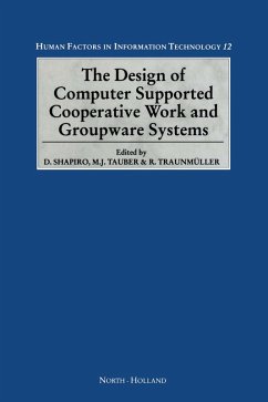 Cover The Design of Computer Supported Cooperative Work and Groupware Systems (eBook, PDF)