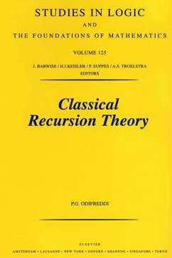Cover Classical Recursion Theory (eBook, PDF)