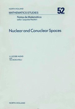Cover Nuclear and Conuclear Spaces (eBook, PDF)