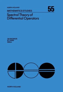 Spectral Theory of Differential Operators (eBook, PDF)