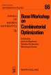 Bonn Workshop on Combinatorial... - Bild 1