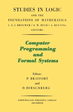 Computer Programming and Formal Systems (eBook, PDF) - Beklemishev, Lev D.