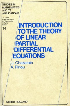 Introduction to the Theory of Linear Partial Differential Equations (eBook, PDF) - Chazarain, J.; Piriou, A.