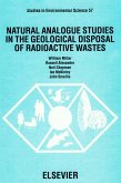 Natural Analogue Studies in the Geological Disposal of Radioactive Wastes (eBook, PDF)