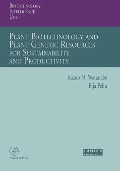 Cover Plant Biotechnology and Plant Genetic Resources for Sustainability and Productivity (eBook, PDF)