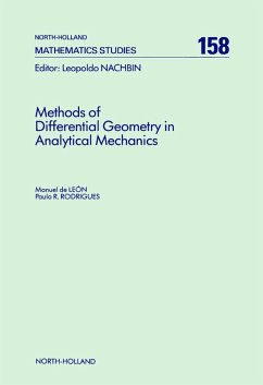 Methods of Differential Geometry in Analytical Mechanics (eBook, PDF) - de León, M.; Rodrigues, P. R.