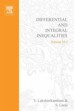Differential and Integral Inequalities: Theory and Applications (eBook, PDF)
