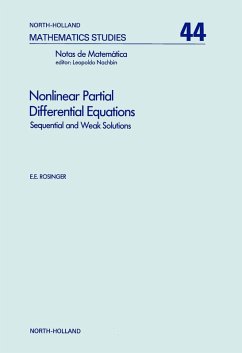 Cover Nonlinear Partial Differential Equations (eBook, PDF)